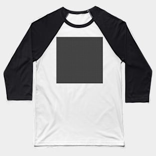 "Zeus" Small Houndstooth by Suzy Hager    Grey & Black Baseball T-Shirt